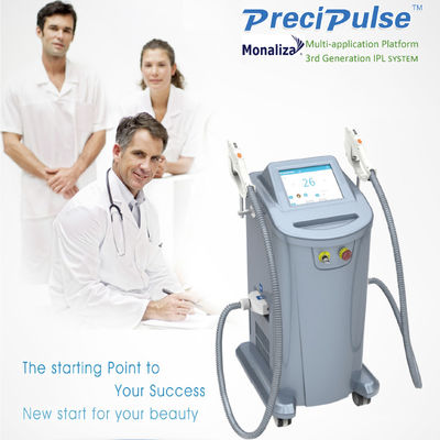 دستگاه حذف موهای زائد E Light 1HZ Ipl برای مردان حرفه ای کلینیک